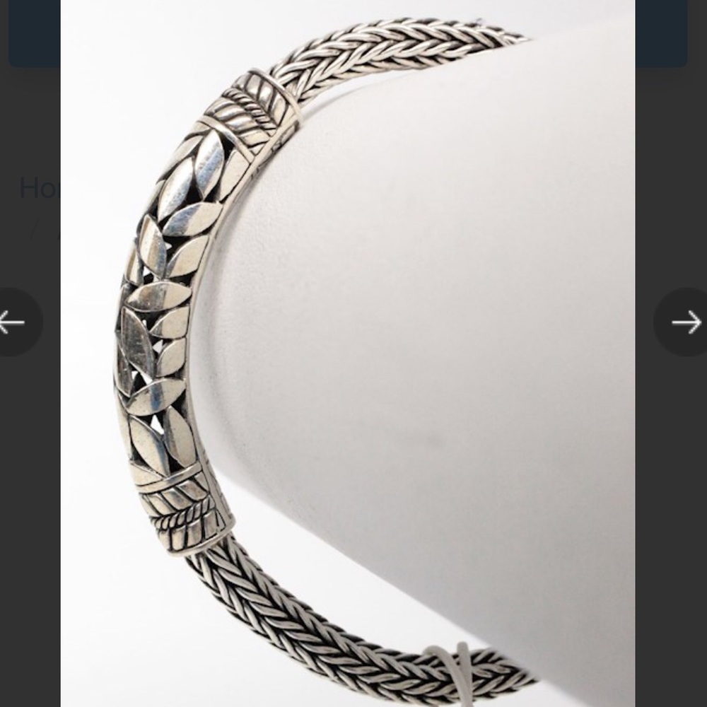 Annika Witt Sterling Silver Bracelet